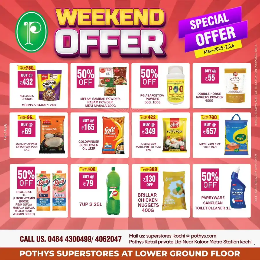 Weekend Offer In Pothys Superstores undefined