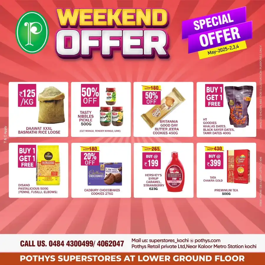 Weekend Offer In Pothys Superstores undefined