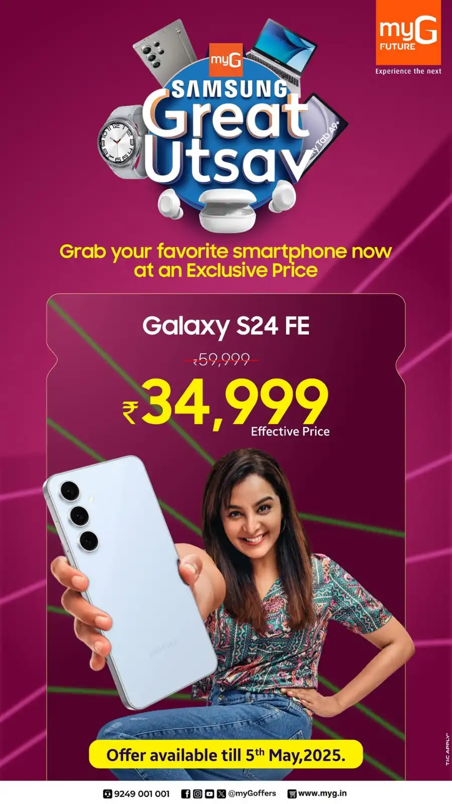 Samsung Great Utsav! In myG Future Thrissur
