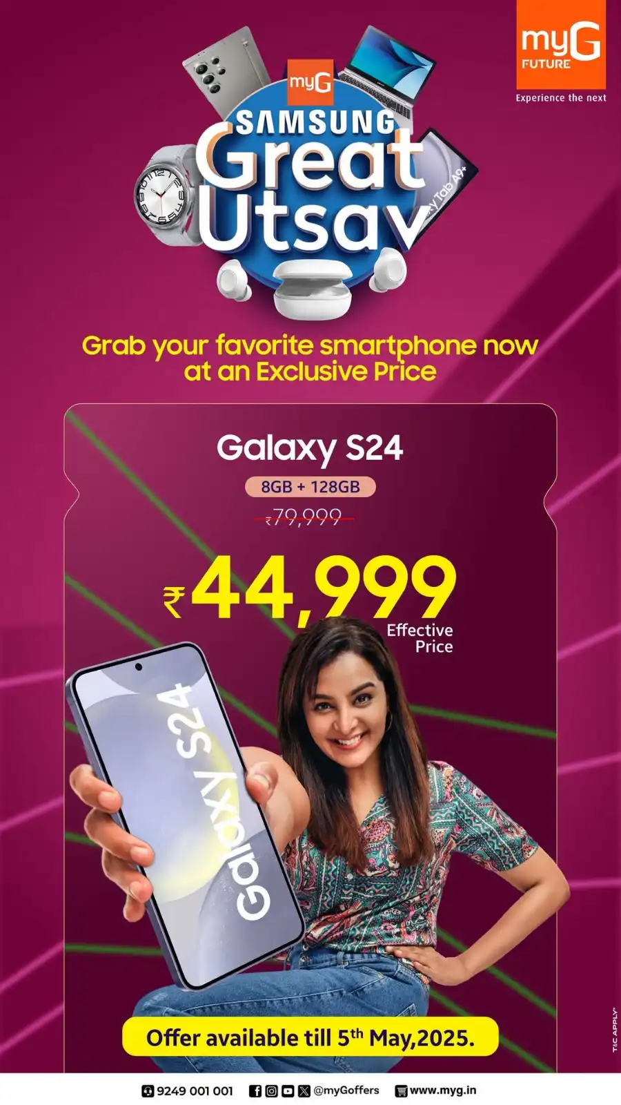 Samsung Great Utsav! In myG Future Thrissur