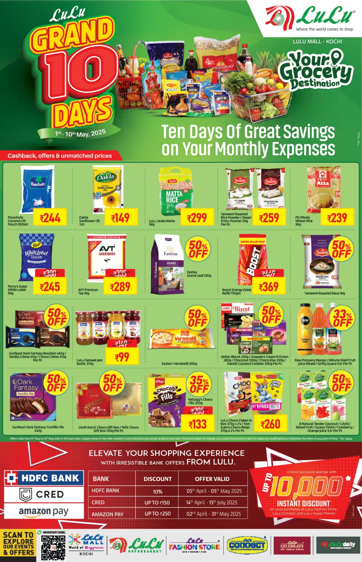 Grand 10 Days Sale: Up to 60% OFF! In Lulu Hypermarket undefined
