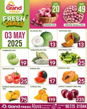 Fresh Deals! In Grand Hypermarket Ernakulam