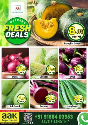 Weekend Shopping Carnival In AAK Hypermarket Malappuram