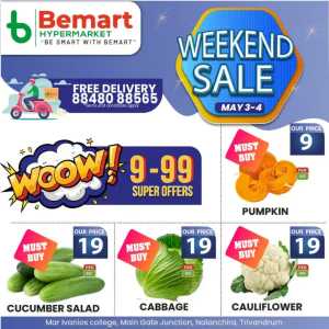 Weekend Sale In Bemart Hypermarket Trivandrum