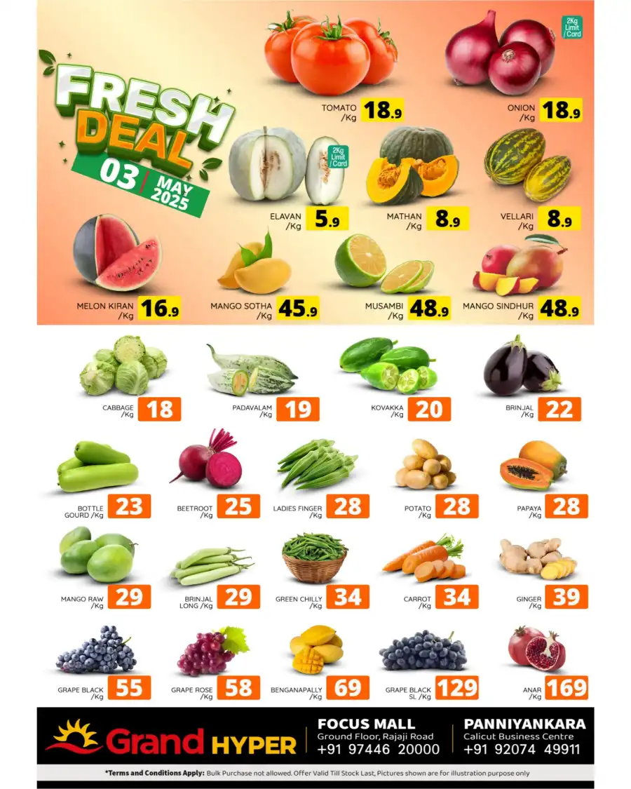 Fresh Market Deals! In Grand Hypermarket undefined