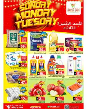 3 DAYS OF CRAZY DEALS! In Mark & Save Riyadh