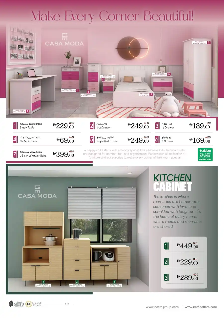 Furniture Fest In Nesto Hypermarket Dubai