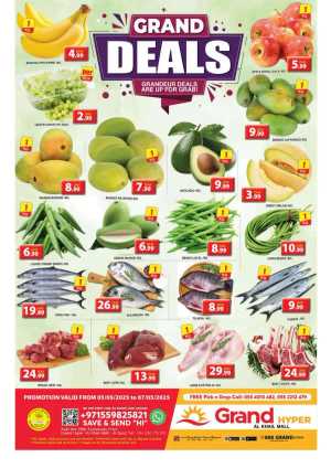 Grand Deals In Grand Hypermarket Dubai