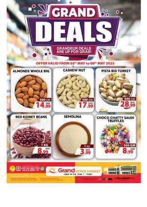 Grand Deals In Grand Hypermarket Dubai