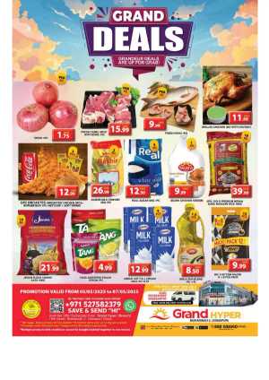 Grand Deals In Grand Hypermarket Dubai
