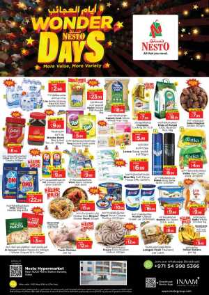 WONDER DAYS In Nesto Hypermarket Dubai