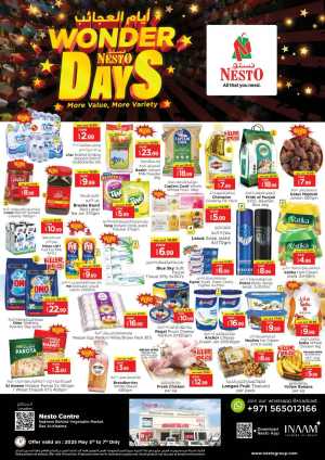 WONDER DAYS In Nesto Hypermarket Ras al Khaimah