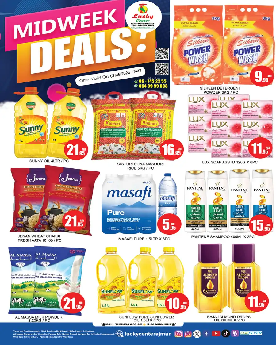 Midweek Blast In Lucky Center Sharjah / Ajman