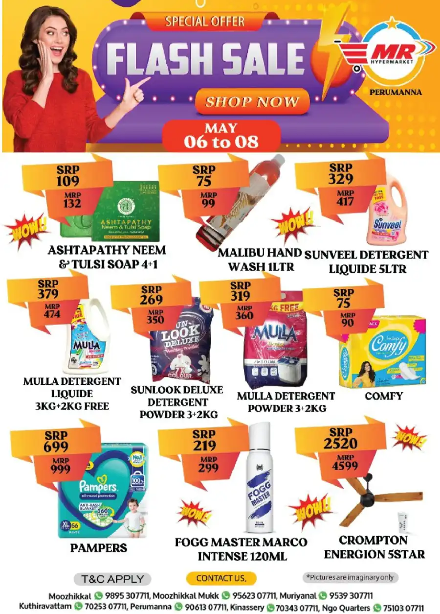 Flash Sale In MR Hypermarket undefined