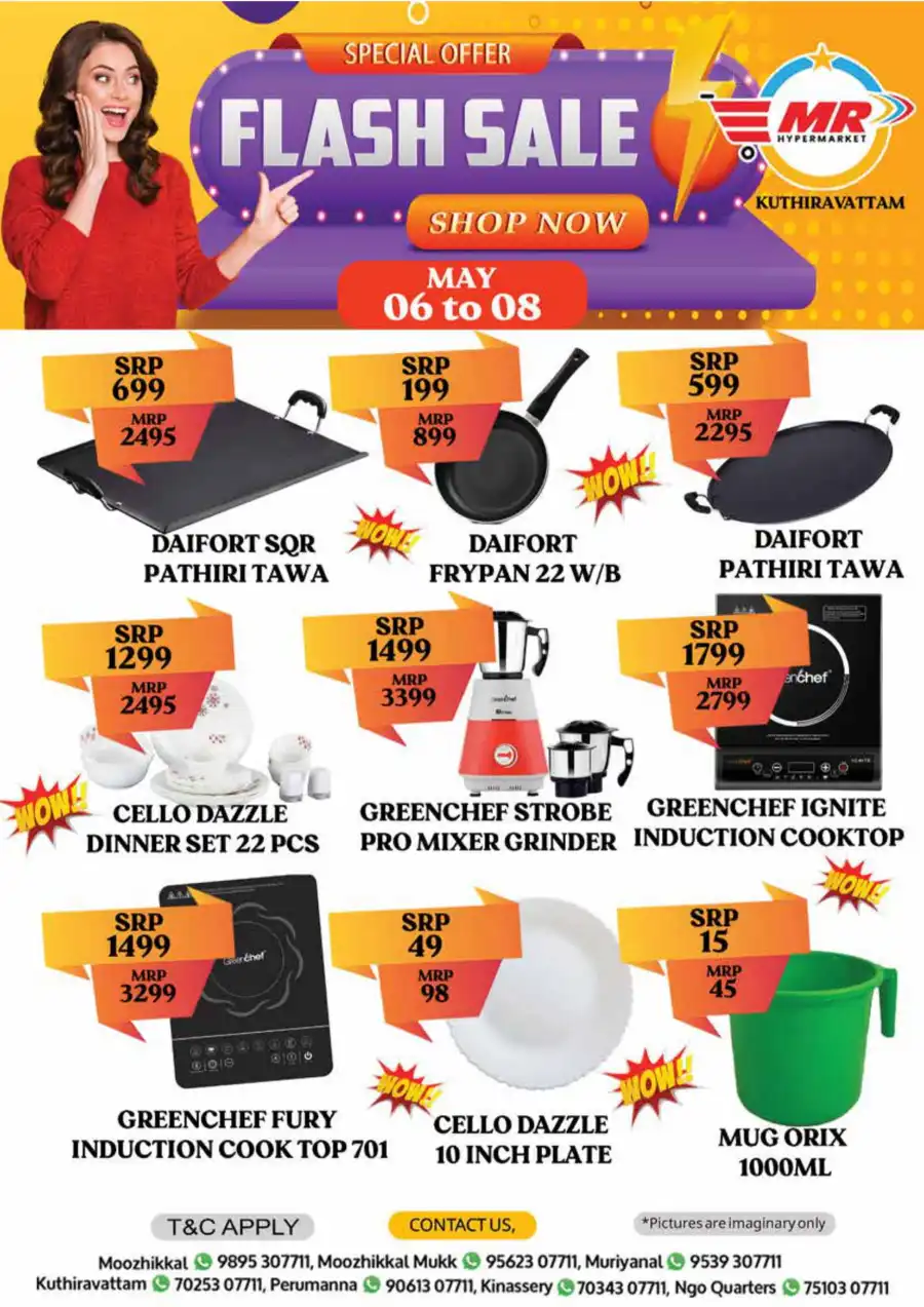 Flash Sale In MR Hypermarket undefined