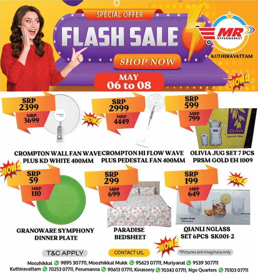 Flash Sale In MR Hypermarket undefined