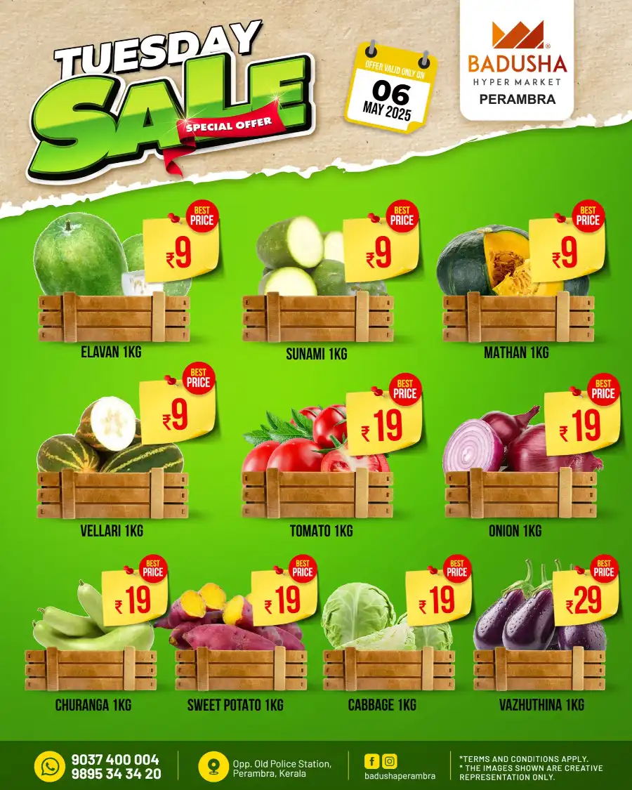 Tuesday Sale In Badusha Hypermarket undefined