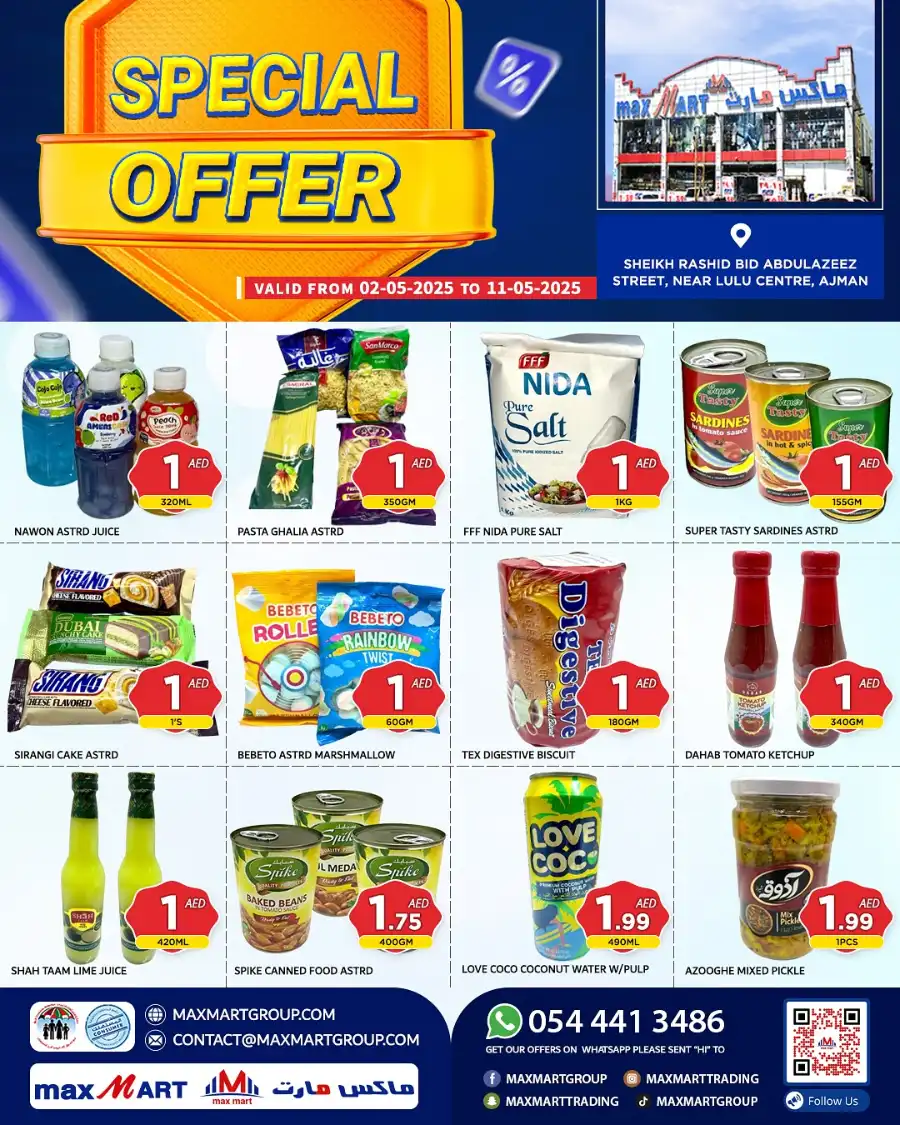 Special Offer In Maxmart Sharjah / Ajman