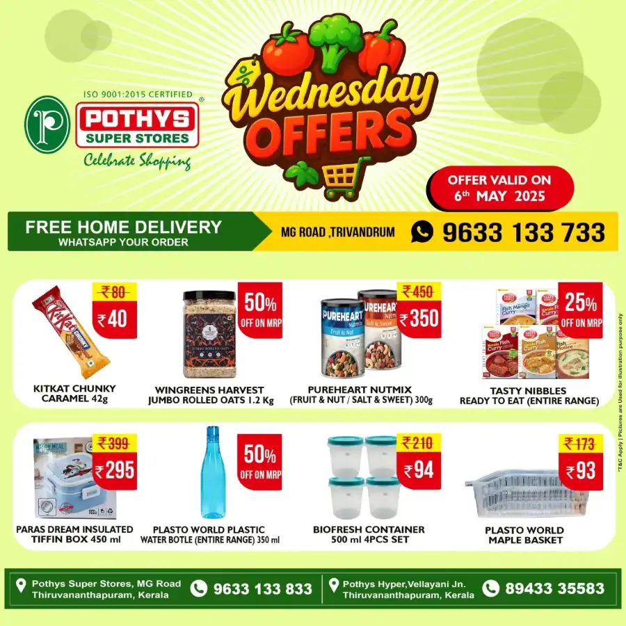 Wednesday Offer In Pothys Superstores undefined