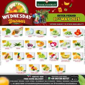 Wednesday Bazaar In Ramachandran Supermarket Trivandrum