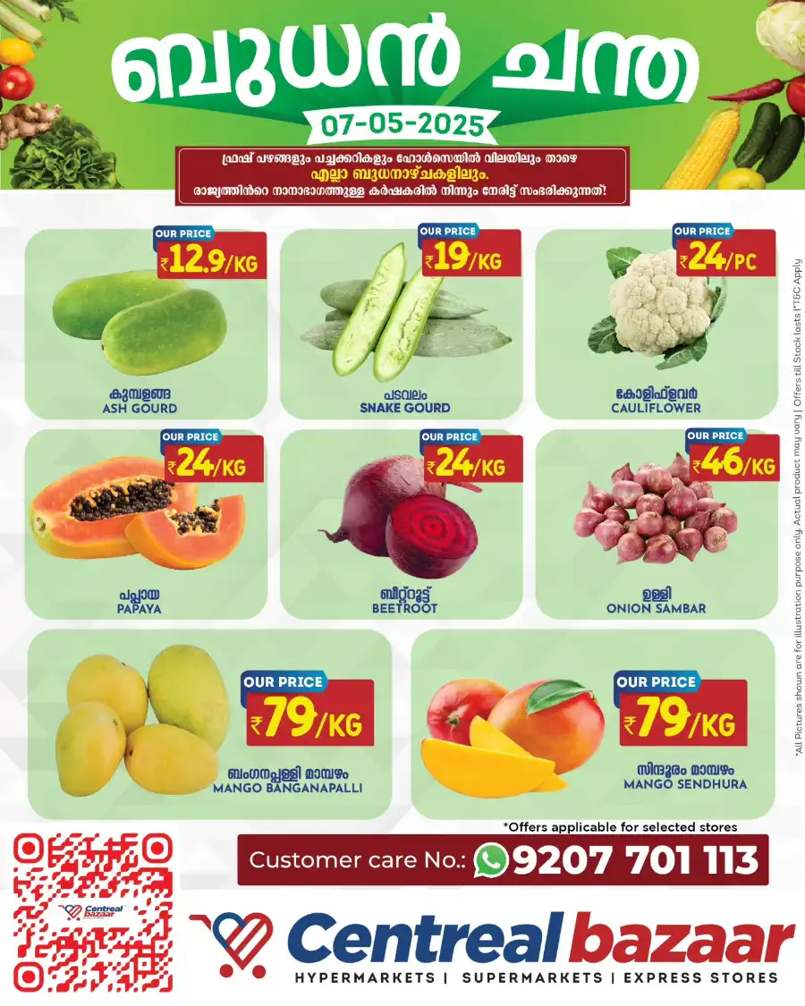 Wednesday Deals In Centreal Bazaar Calicut