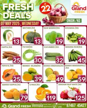 Fresh Deals In Grand Hypermarket Ernakulam
