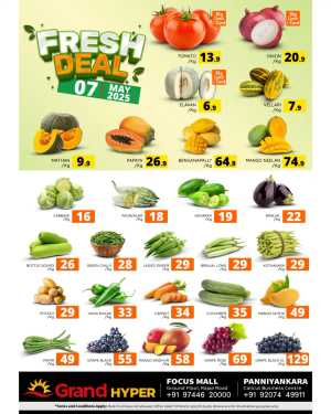Fresh Deals In Grand Hypermarket Calicut