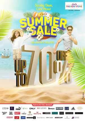 Up to 70% OFF on Fashion for Men, Women & Kids – Shop Now! In Lulu Hypermarket Calicut