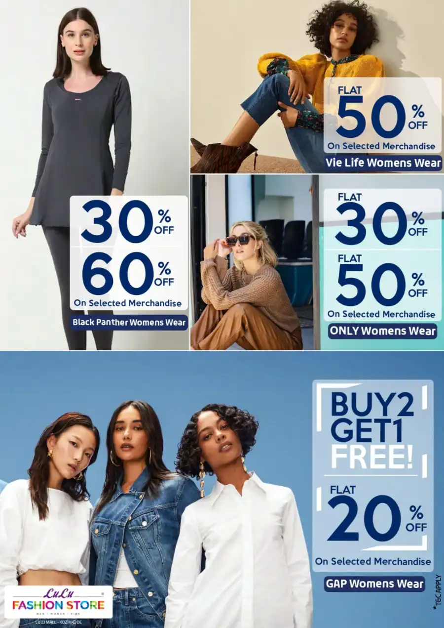 Up to 70% OFF on Fashion for Men, Women & Kids – Shop Now! In Lulu Hypermarket undefined