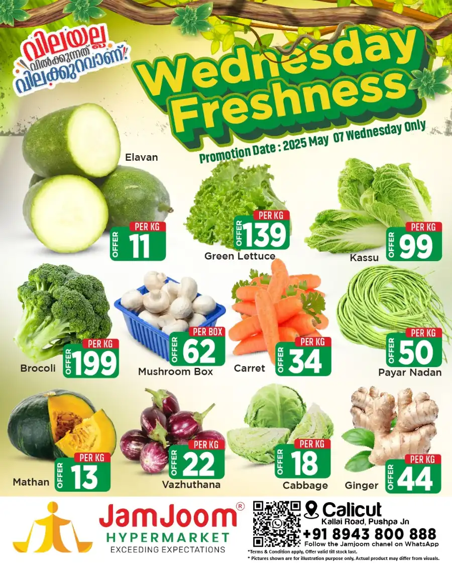 Wednesday Deals In JamJoom Hypermarket Calicut