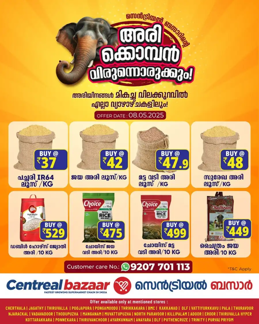 Rice Mela In Centreal Bazaar Calicut