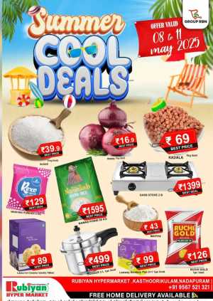 Summer Cool Deals In Rubiyan Hypermarket Calicut