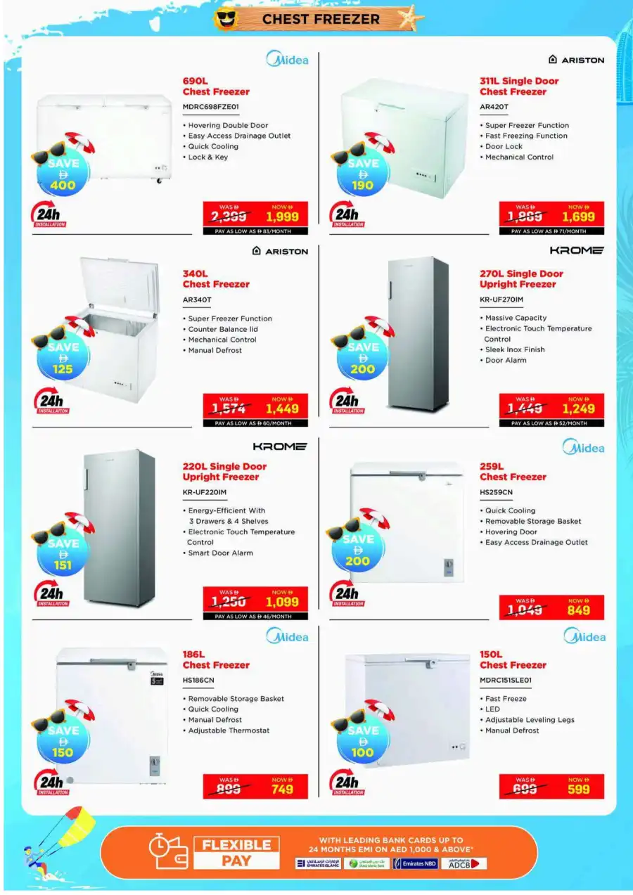 Beat the Heat: Up to 30% Off Appliances Sale In EROS Dubai