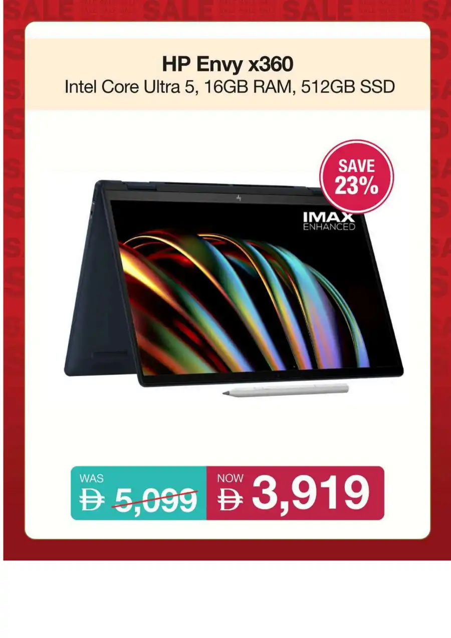 HP Mega Sale Up to 20% OFF In Jumbo Electronics Abu Dhabi