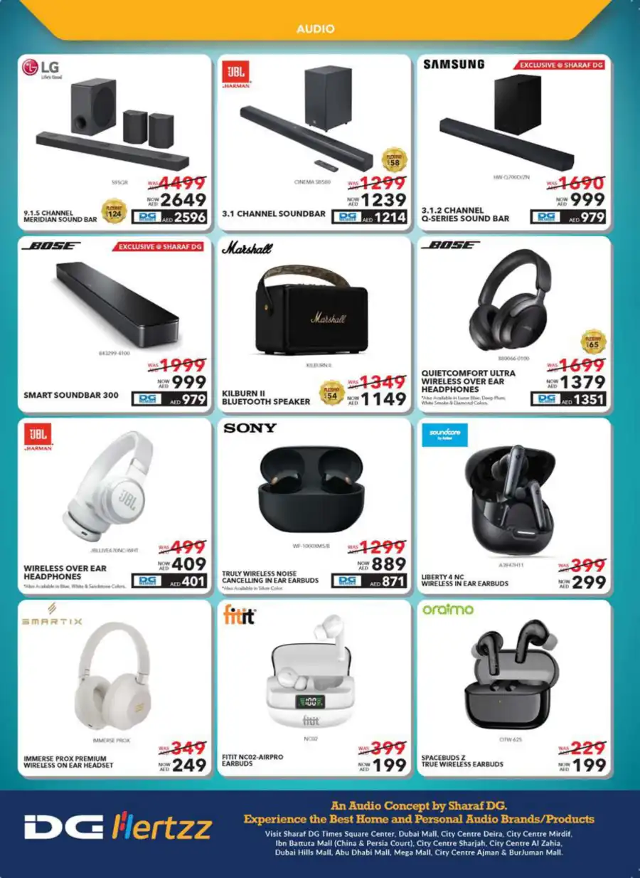 Beat the Heat: Summer's Coolest Deals In Sharaf DG Abu Dhabi