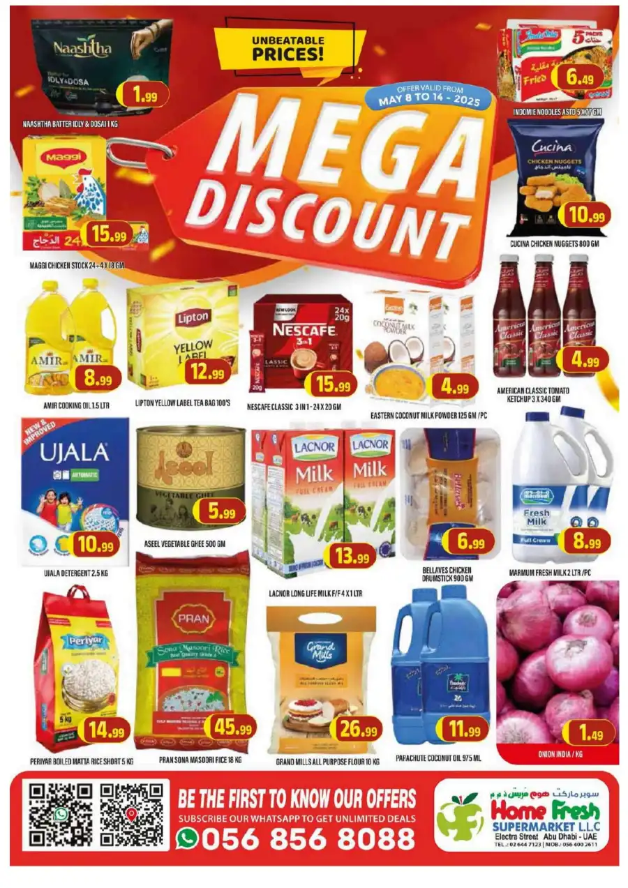 Mega Discount Sale: Shop Big, Save Bigger! In Home Fresh Abu Dhabi