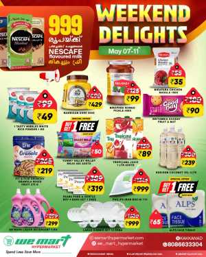 Weekend Delights In We Mart Hypermarket Ernakulam