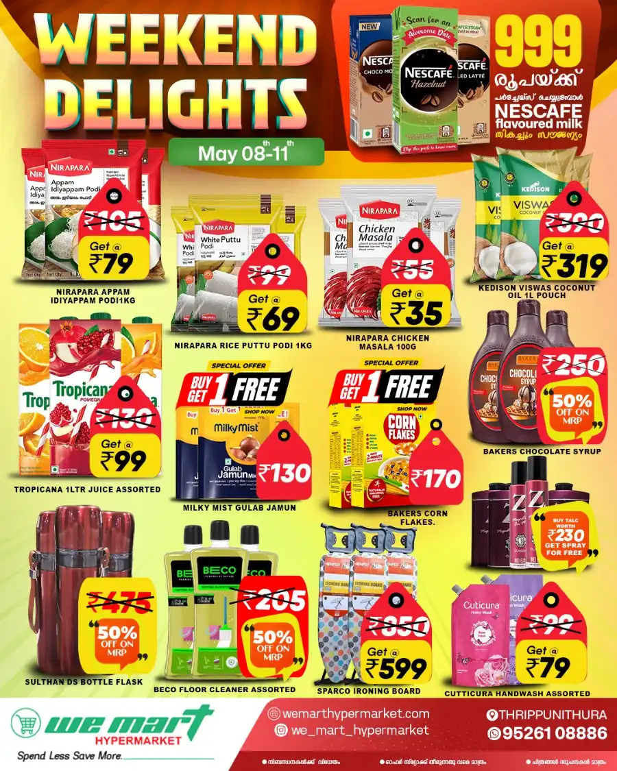 Weekend Delights In We Mart Hypermarket undefined