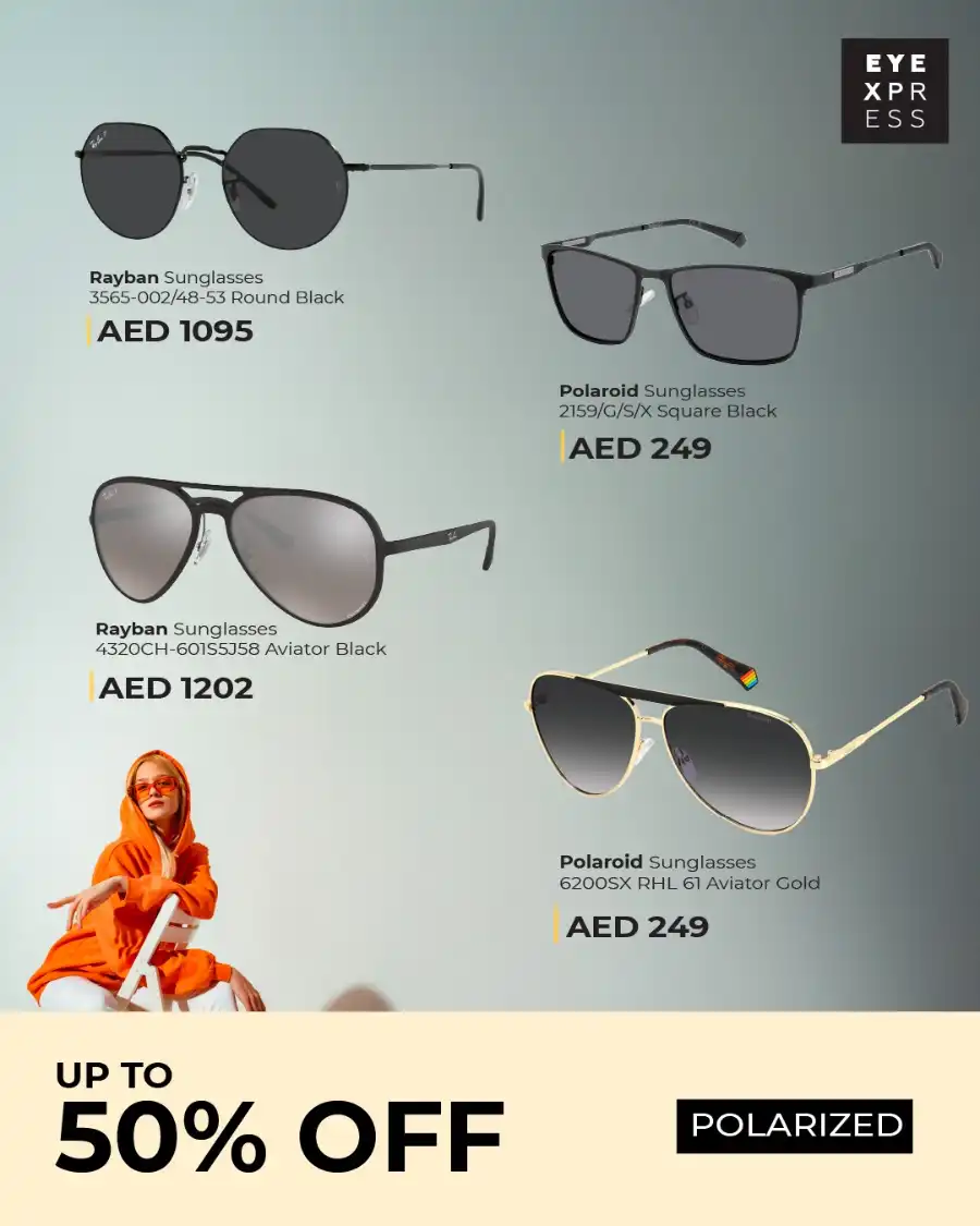 Up to 50% OFF on Branded Eyewear In Lulu Hypermarket Ras al Khaimah