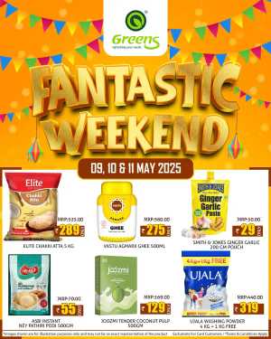 Fantastic Weekend Offer – Don't Miss Out! In Greens Hypermarket Kannur