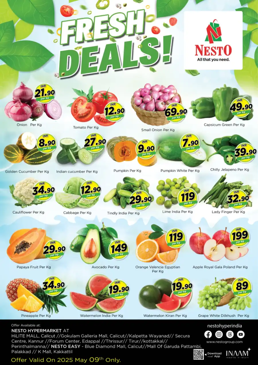 Fresh Deals In Nesto Hypermarket Kannur