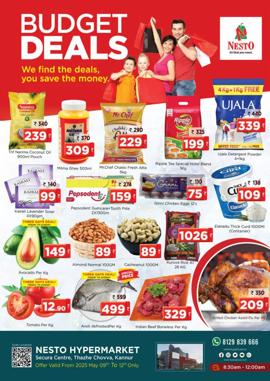 Budget Deals – Up to 60% OFF! In Nesto Hypermarket Kannur