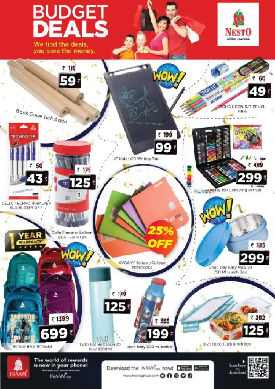 Budget Deals – Up to 60% OFF! In Nesto Hypermarket Kannur