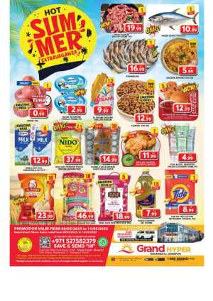 Summer Sale – Up to 40% OFF! In Grand Hypermarket Dubai