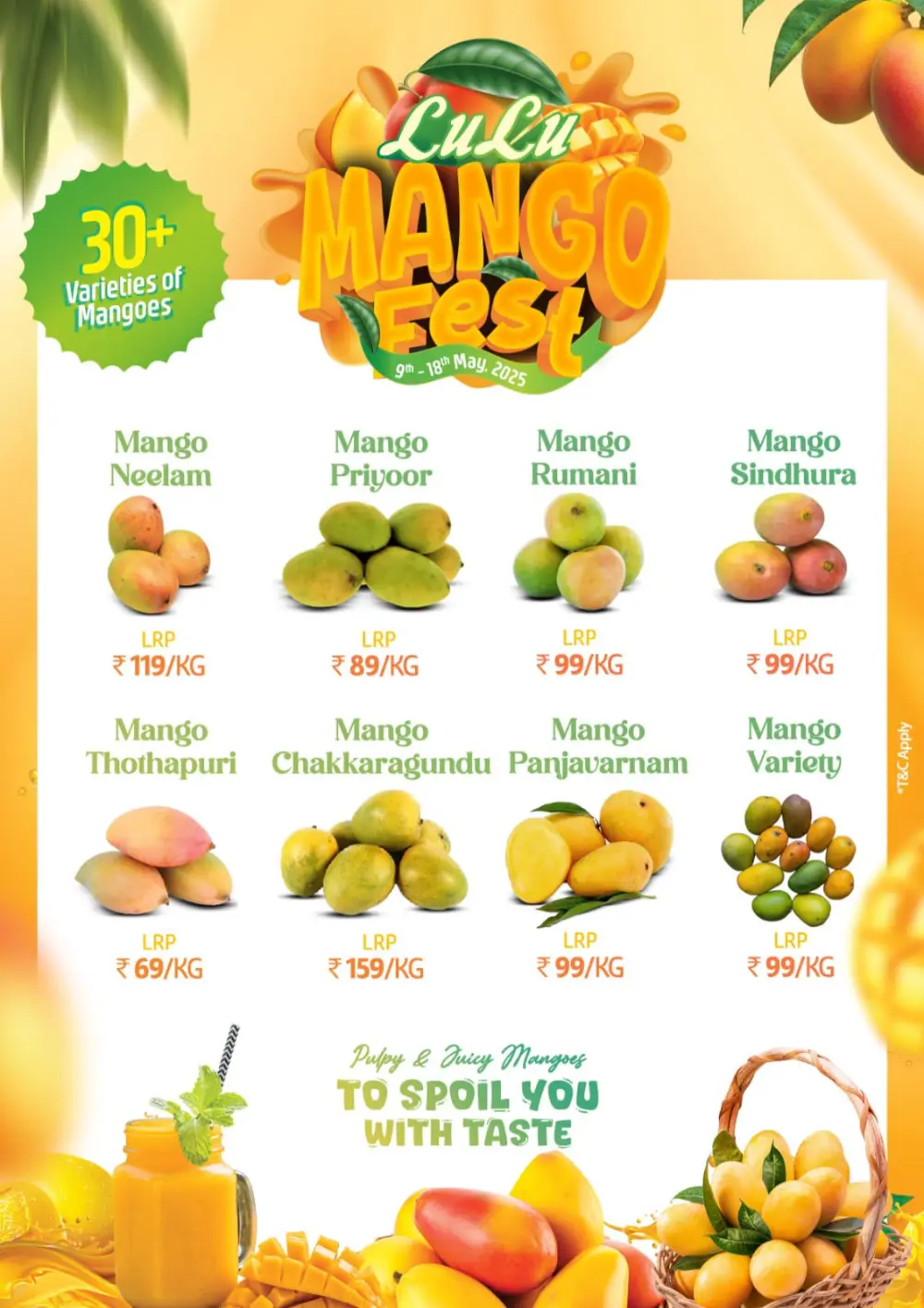 Mango Fest In Lulu Hypermarket undefined