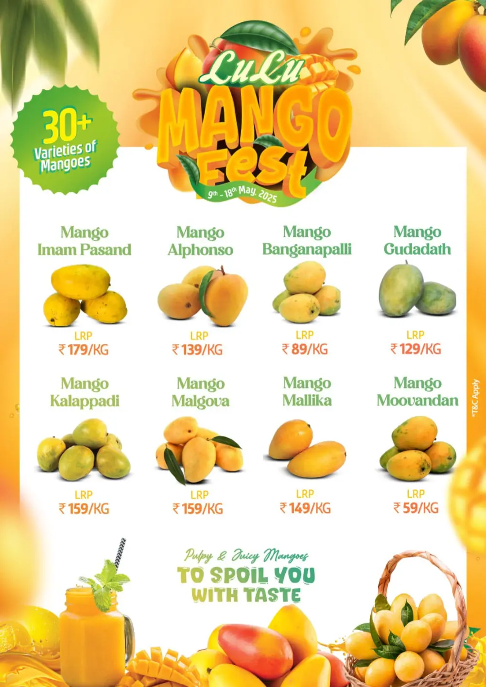 Mango Fest In Lulu Hypermarket undefined