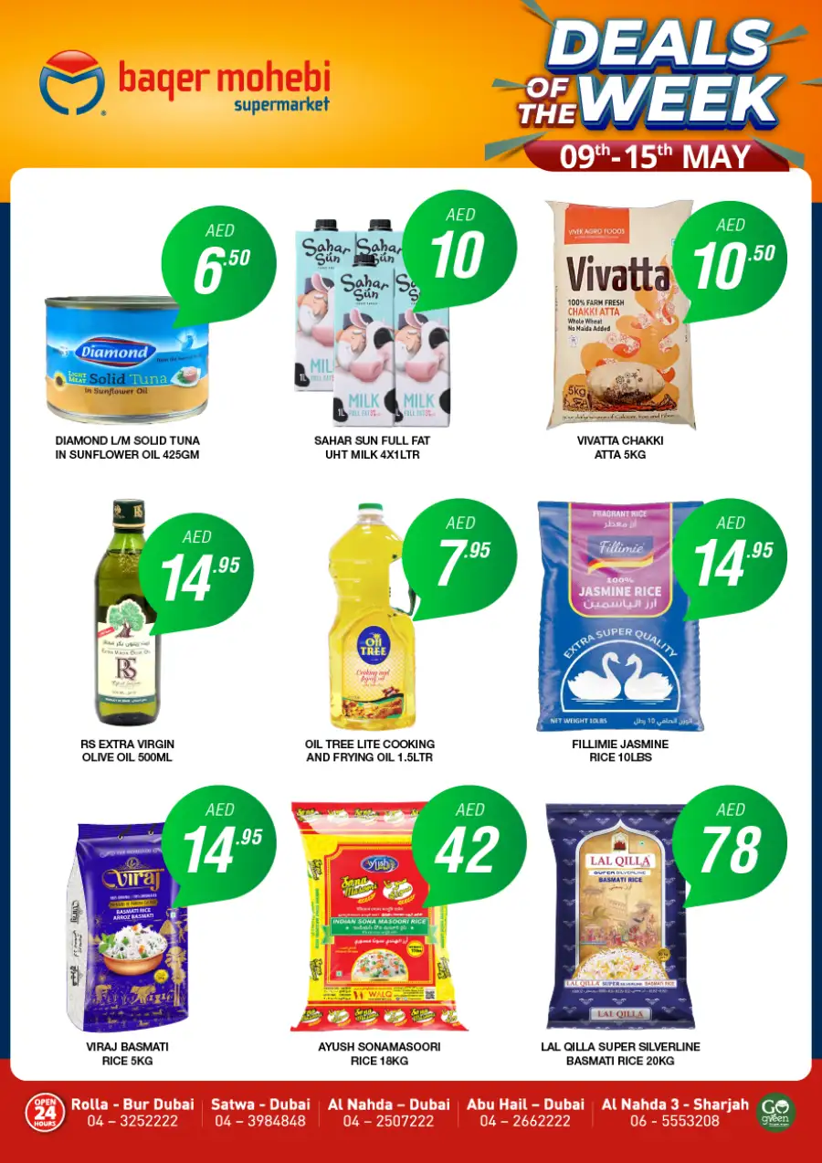 Deals of the Week In Baqer Mohebi Supermarket Sharjah / Ajman