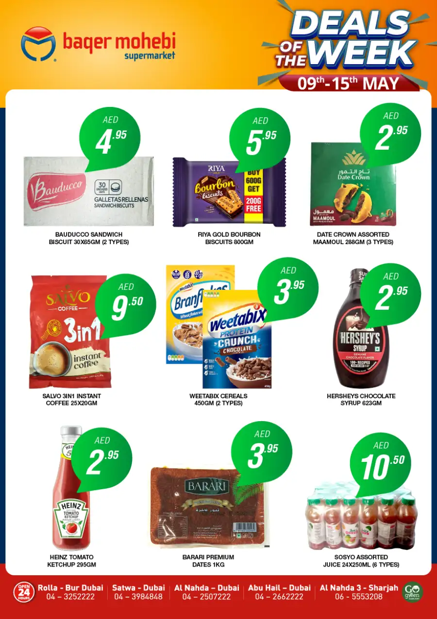 Deals of the Week In Baqer Mohebi Supermarket Sharjah / Ajman