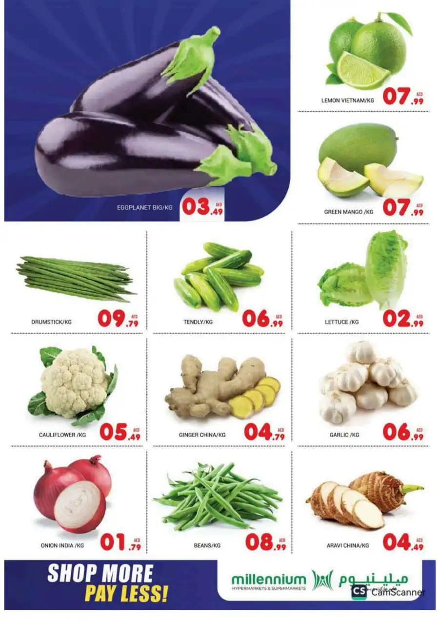 Shop More, Pay Less! In Millennium Hypermarket Abu Dhabi