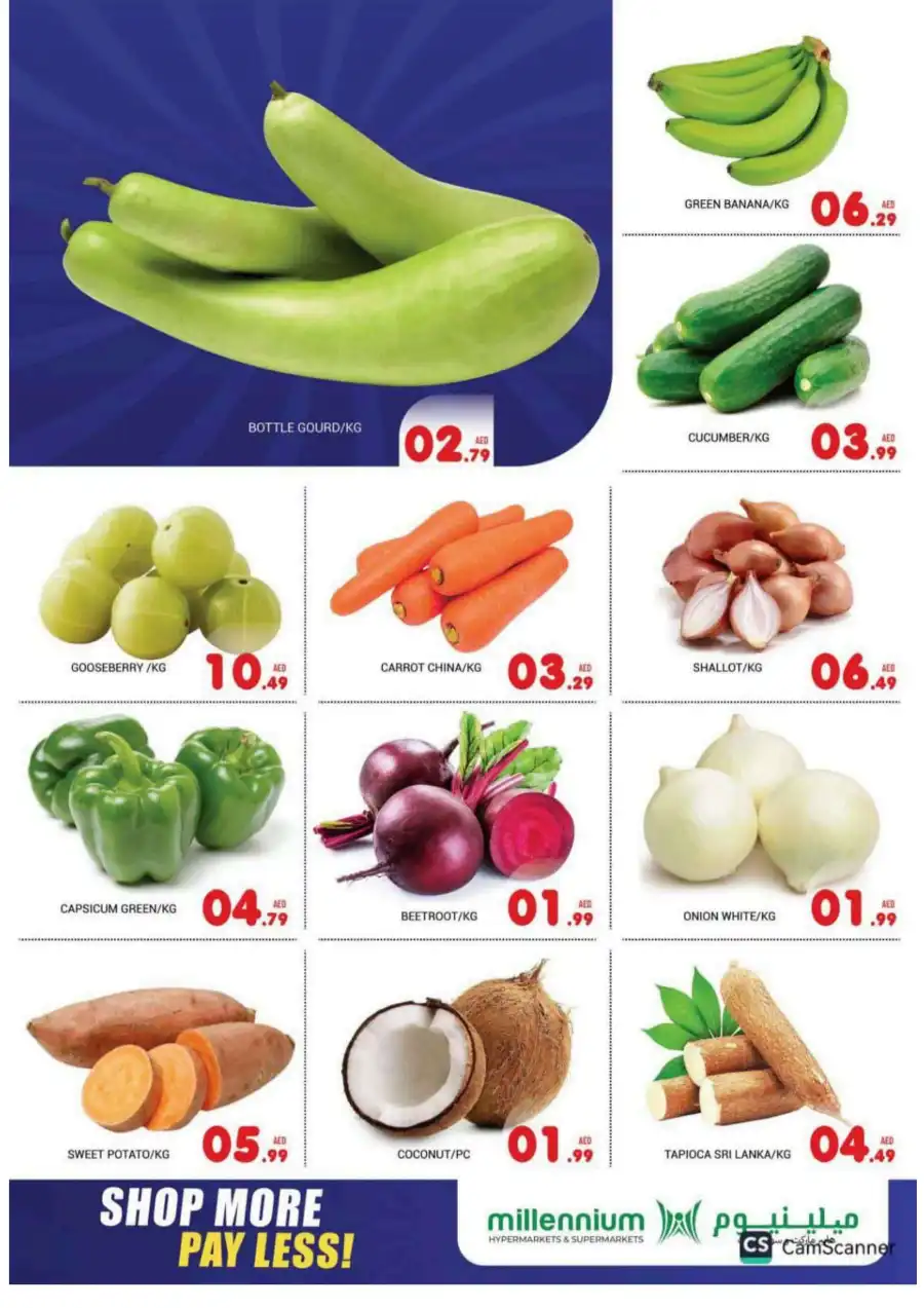 Shop More, Pay Less! In Millennium Hypermarket Abu Dhabi